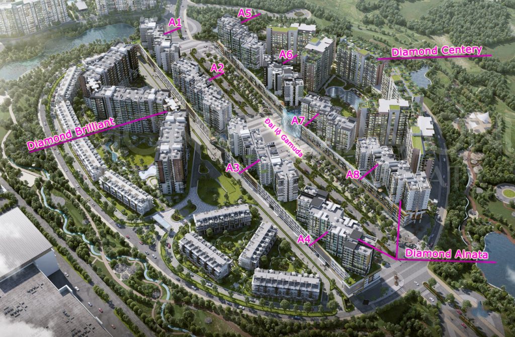 tổng thể celadon city