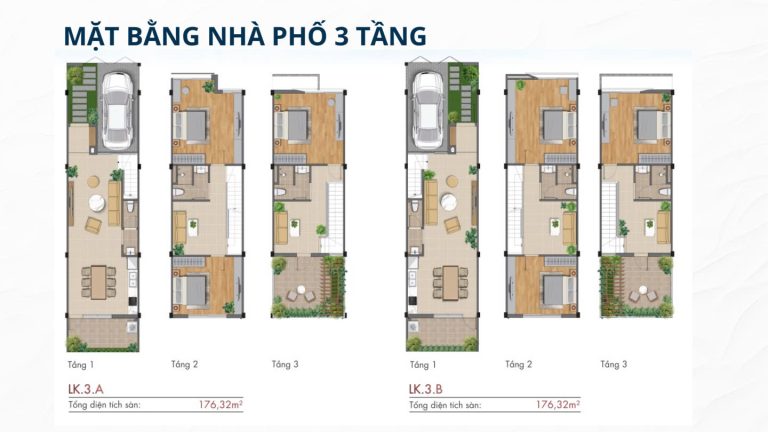 mặt bằng thiết kế cát tường j home