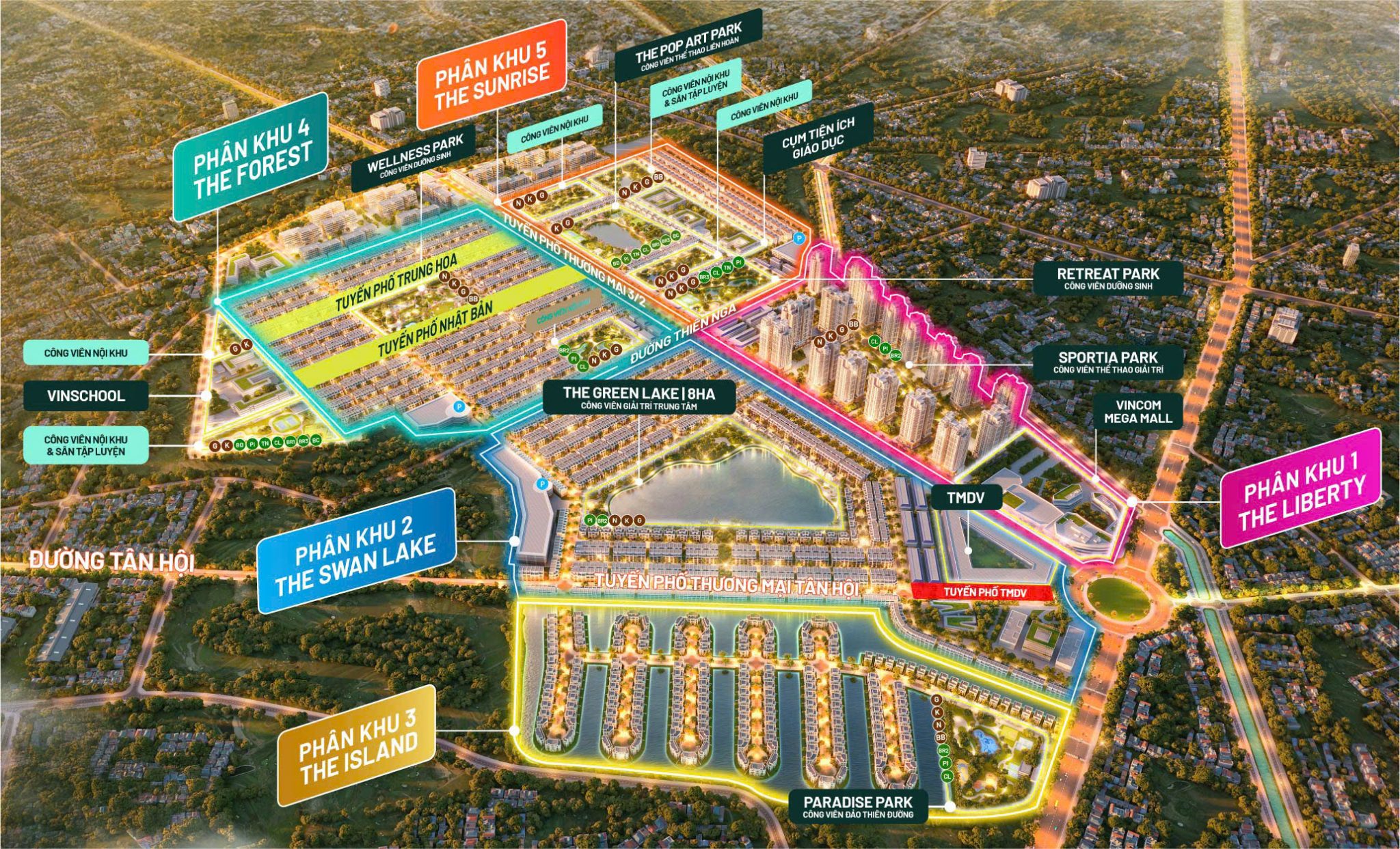 Mặt bằng vinhomes green city