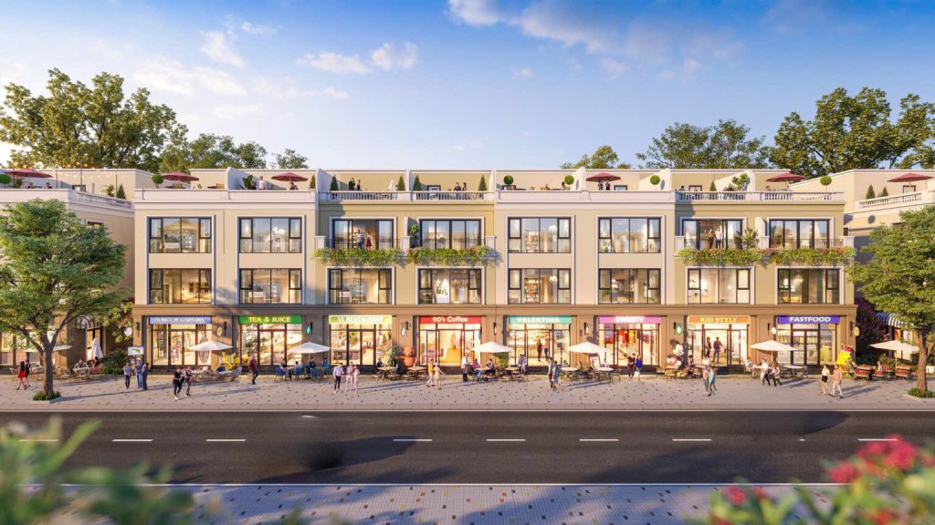 Shophouse dự án Vinhomes Green City