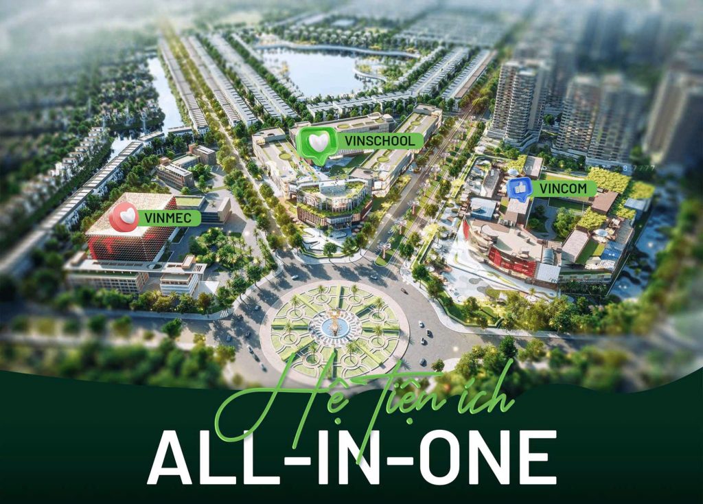 Tiện ích all in one vinhomes green city