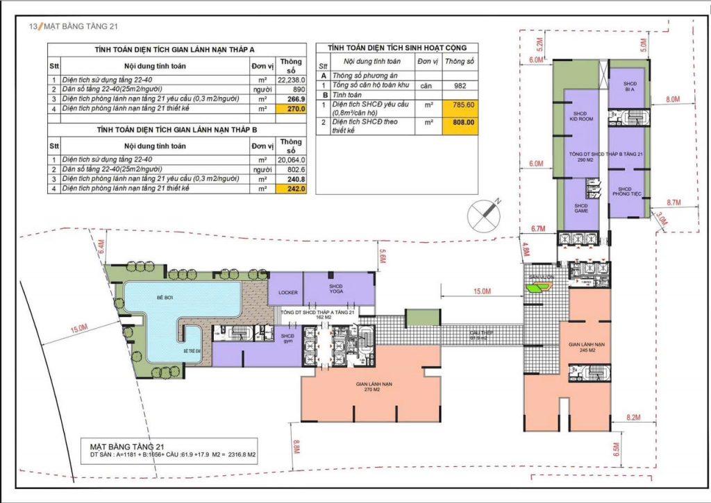 mặt bằng chung cư A&T sài gòn riverside