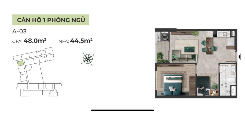 mặt bằng dự án emerald garden view