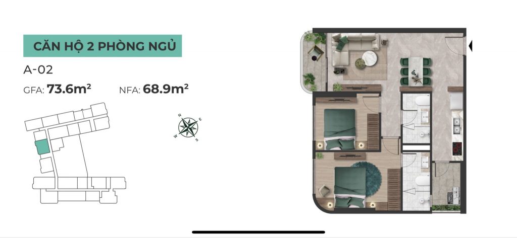 mặt bằng dự án emerald garden view