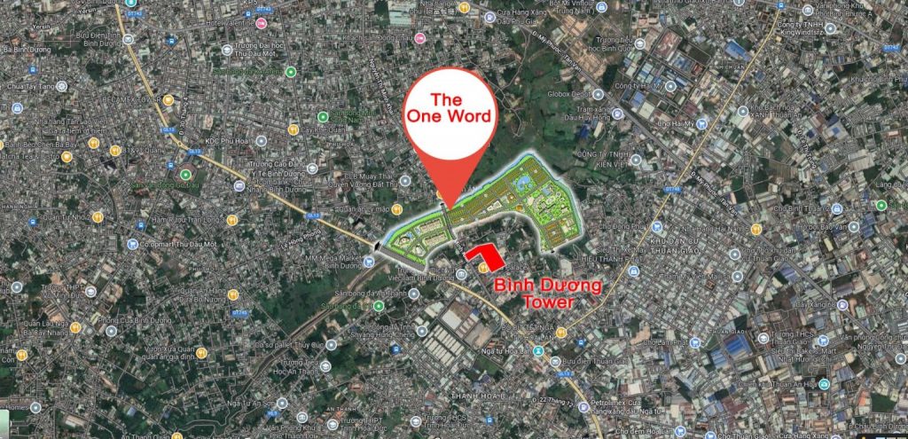 vị trí dự án khu đô thị one era